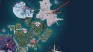 Marcus and Faleris's location (Image via Pocket Pair)